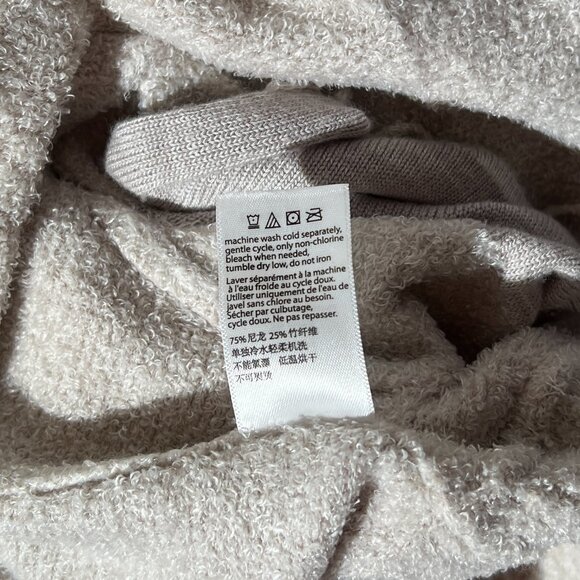 Barefoot Dreams CozyChic Lite Circle Cardigan Style 452 Sz M - Picture 7 of 7